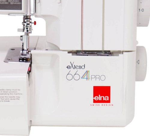 Elna 664 Pro eX owerlok 4-nitkowy + Gratisy