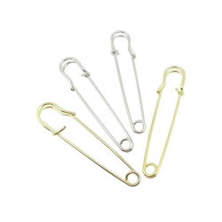 Agrafki ozdobne złote lub srebrne 7,6cm