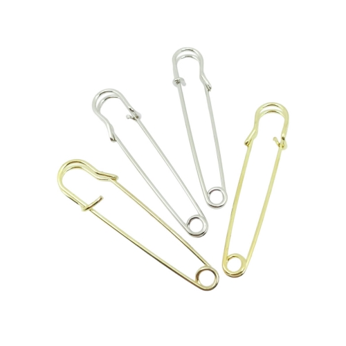 Agrafki ozdobne złote lub srebrne 7,6cm