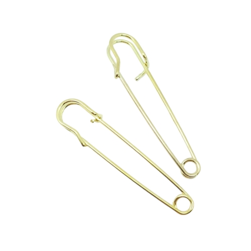 Agrafki ozdobne złote lub srebrne 7,6cm