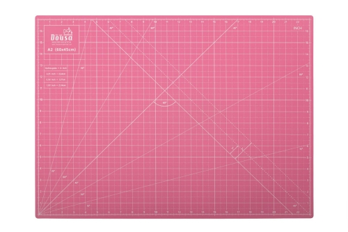 65 - Mata samogojąca 60 x 45 cm dwustronna różowa