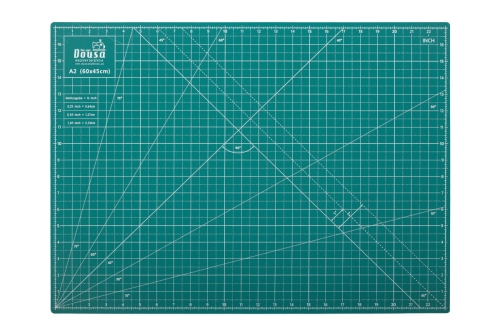 61 - Mata samogojąca 60 x 45 cm dwustronna zielona