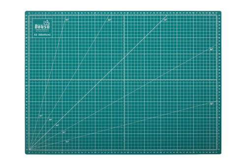 61 - Mata samogojąca 60 x 45 cm dwustronna zielona
