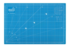 43 - Mata samogojąca 45 x 30 cm dwustronna błękitna