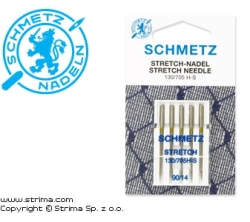 Igły do stretchu i dzianin SCHMETZ półpłaskie 90 - 5 szt. (S27)