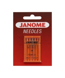 3319 Igły Janome do skóry, ekoskóry, skaju, zamszu i winylu rozmiar 90