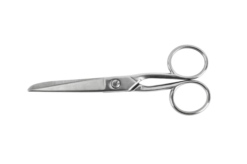 Nożyce krawieckie metalowe 10cm srebrne