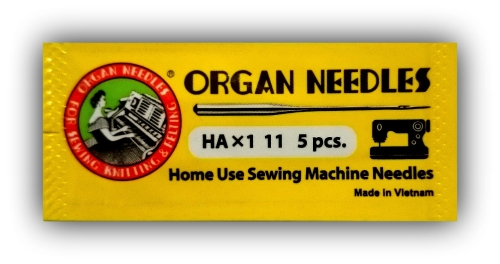 3042 Igły półpłaskie uniwersalne Organ HAx1 rozmiar 75/11