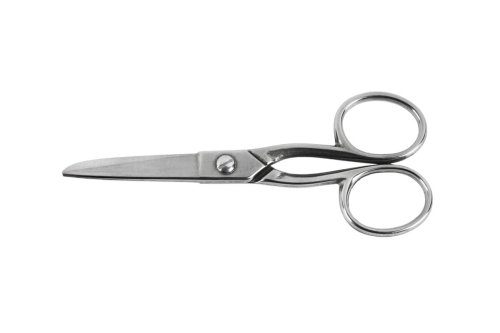 Nożyce krawieckie metalowe 12,5 cm srebrne