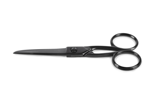 Nożyce krawieckie metalowe 12,5 cm czarne