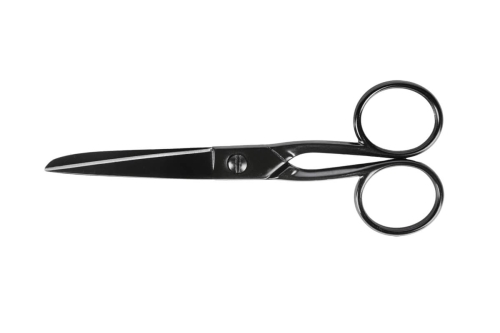 Nożyce krawieckie metalowe 12,5 cm czarne