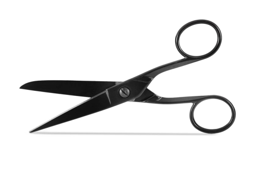 Nożyce krawieckie metalowe 14,7 cm czarne