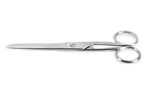 Nożyce krawieckie metalowe 20 cm srebrne