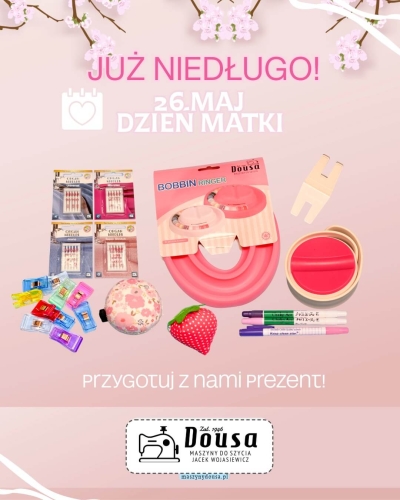 Zestaw akcesoriów krawieckich dla mamy - Dzień Matki