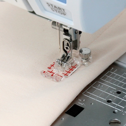 Stopka z prowadnikami 4 w 1 Janome i Elna 7mm
