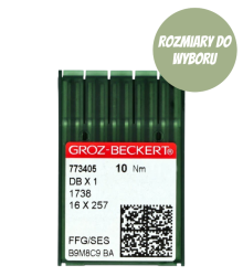 16x231 DBx1 SES Igły kulkowe do stebnówek Groz-Beckert