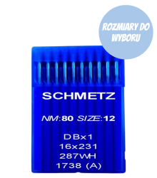 16x231 DBx1 R Igły do stebnówek ostre Schmetz