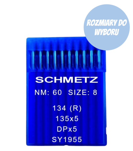 135x5 R  Igły do stebnówek przemysłowych Schmetz