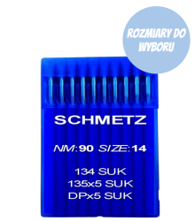 135x5 SUK Igły kulkowe do stebnówek Schmetz