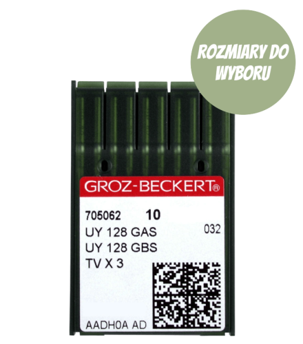 UY128GAS R Igły do renderek przemysłowych Groz-Beckert