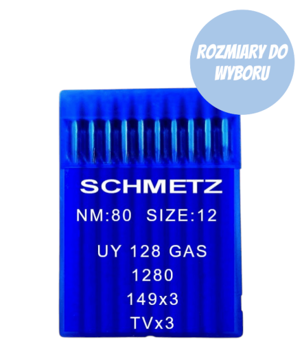 UY-128 GAS R Igły do renderek przemysłowych Schmetz