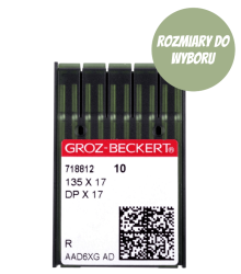135x17 R Igły do stebnówek do ciężkiegi szycia Groz-Beckert
