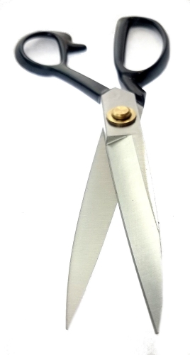 Nożyczki metalowe kute 10 cali 25 cm szare