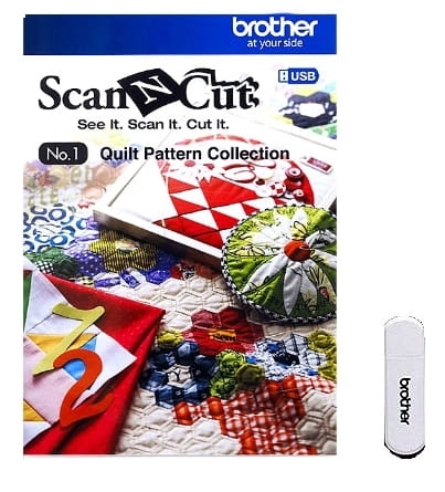 Zestaw wzorów Quilt ScanNCut CAUSB1