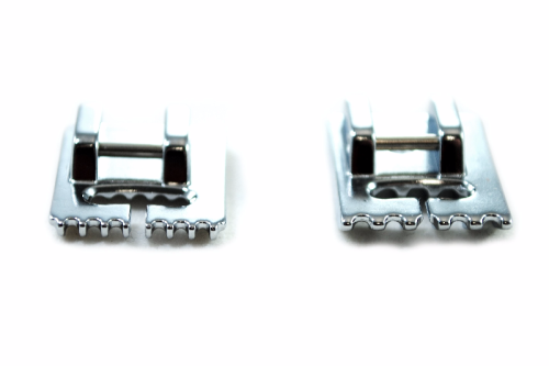 Zestaw dwóch stopek do wszywania kordu i cienkich wypustek JANOME 200317009