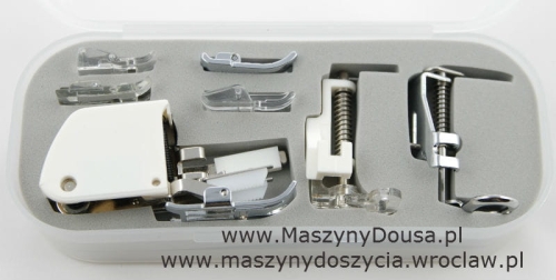 062 Zestaw 7 stopek ( stopka z górnym transportem, stopki do haftowania)