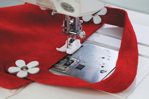 604 Stopka teflonowa do maszyn Janome i Elna 7mm