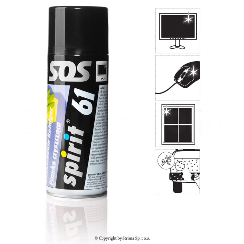 SPIRIT 61 - spray 400 ml Aktywna pianka czyszcząca