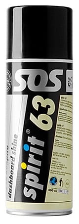 SPIRIT 63 - spray 400ml środek konserwujący kokpit samochodów