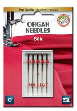 3136 Igły półpłaskie Organ SILK do jedwabiu rozmiar 55