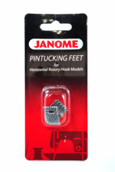 Zestaw dwóch stopek do wszywania kordu i cienkich wypustek JANOME 200317009