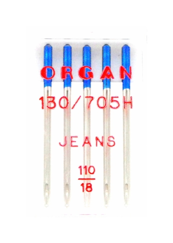 3022 Igły półpłaskie Organ Jeans 110