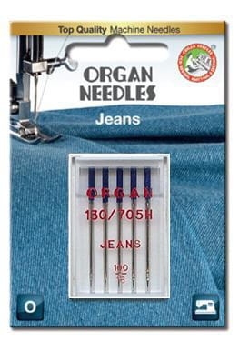 3121 Igły półpłaskie Organ Jeans rozmiar 100