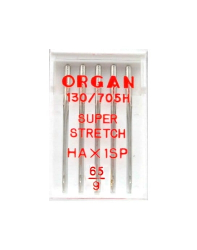 3010 Igły półpłaskie Organ Super Stretch do dzianin 65