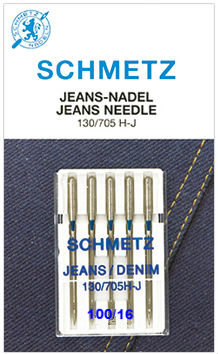 Igły do Jeansu SCHMETZ półpłaskie 100 - 5 szt. (S48)