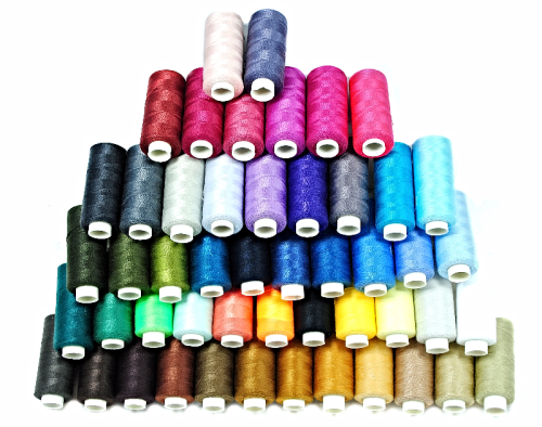 Zestaw nici maszynowych 50 szt. x 350m