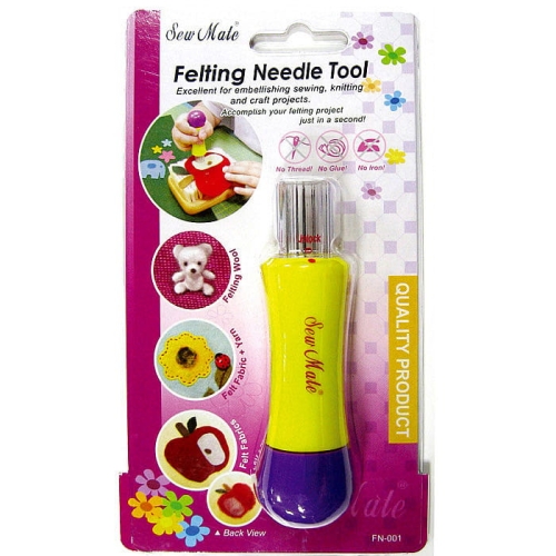Przyrząd do filcowania 7 cienkich igieł 