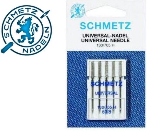Igły uniwersalne SCHMETZ półpłaskie 60 - 5 szt. (S01) 