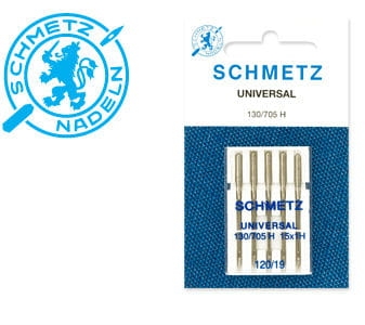 Igły uniwersalne SCHMETZ półpłaskie 120 - 5 szt. (S09)