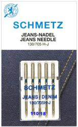 Igły do Jeansu SCHMETZ półpłaskie 110 - 5 szt. (S49)