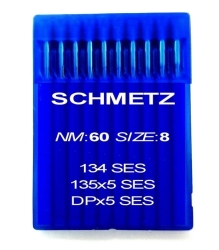 Igły Schmetz 135x5 DPx5 rozmiar 60 SES do stebnówek