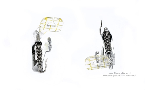 Stopka do haftowania z podziałką - uchwyt niski do maszyn Janome 7mm