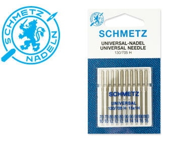 Igły uniwersalne SCHMETZ półpłaskie 2x70, 3x80, 3x90, 2x100 (S21)